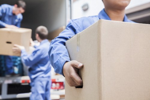 Office removals team planning a business move in Wandsworth