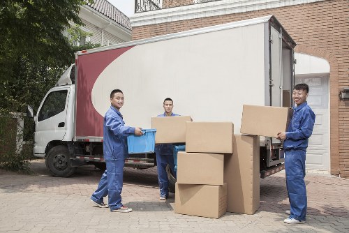 Furniture collection service for a Wandsworth home with bulky items ready for removal