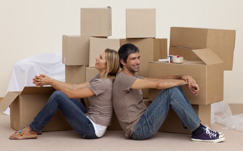 Local moving team helping with a flat move in Wandsworth