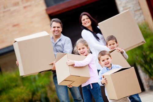 Prepared moving truck for a local Wandsworth relocation