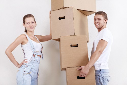 Furniture loading support for a Wandsworth flat move